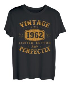 Jahrgang 1962 60 Jahre Geschenk 60. Geburtstag Mann Frau T-Shirt