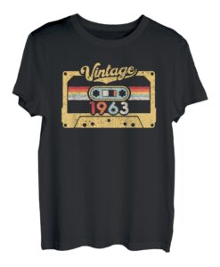 Jahrgang 1963 Geschenk zum 57. geburtstag vintage T-Shirt