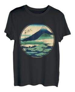 Japanisches Mount Fujiyama T-Shirt Fuji Berg