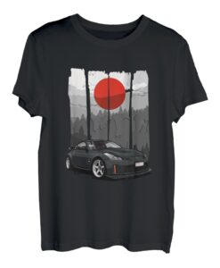 JDM Car 350 Tuning Japan Rising Sun Drift T-Shirt
