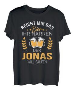 Jonas Name Geschenk-Idee Geburtstag Lustiger Spruch T-Shirt