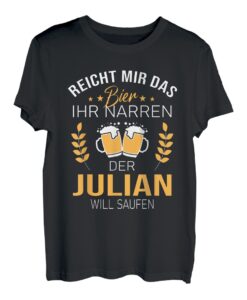 Julian Name Geschenk-Idee Geburtstag Lustiger Spruch T-Shirt