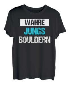 Jungen Bouldern Hobby Weihnachts Geschenk Lustiges Shirt T-Shirt
