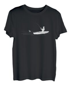 Kajak Barsch Angeln Grafik Kajak Angler - Kajak Angeln T-Shirt