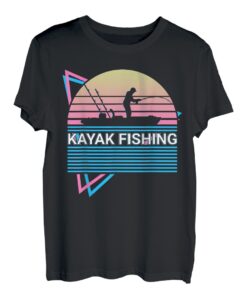 Kajak Kajak Retro Kajak Angeln T-Shirt