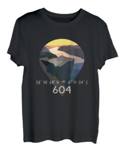 Kanzel Preikestolen Pulpit Rock Norwegen Norge Lysefjord T-Shirt