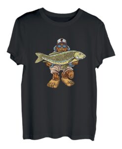 Karpfenangeln Bigfoot Angler T-Shirt