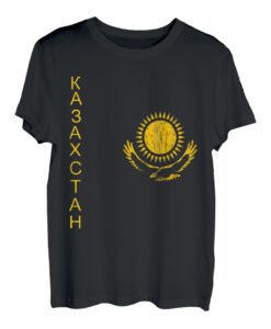 Kasachischer Adler Kasachstan Flagge Wurzeln Kasache Stolz T-Shirt
