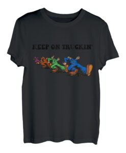 Keep On Truckin' Cartoons - Autos, LKWs, Fahrer, Komödie T-Shirt