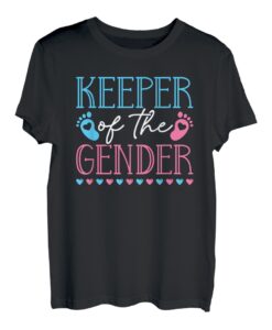 Keeper of the Gender Baby Ankündigung Party T-Shirt