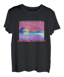 Kennebunkport Retro 80er Jahre Vaporwave Beach Vacation T-Shirt