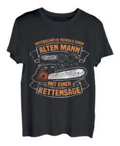 Kettensäge Holzfäller-Design, lustige Geschenkidee T-Shirt