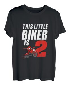 Kinder 2. Geburtstag Jungen Motorrad T-Shirt Biker 2 Jahre alt T-Shirt