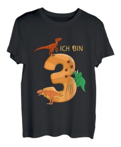 Kinder 3. Geburtstag Junge Mädchen 3 Jahre 2020 Lustig Geschenk T-Shirt