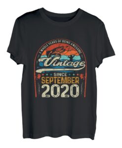 Kinder 3 Jahre alte Fliegenfischer-Liebhaber September 2020 - 3. Geburtstag T-Shirt