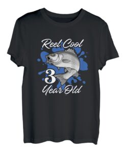Kinder 3 Year Old: Fisherman Fishing 2020 3. Geburtstag T-Shirt