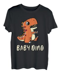 Kinder 6 Jahre Junge/Mädchen Baby Dino T-Shirt