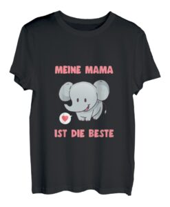 Kinder Meine Mama Ist Die Beste Süßes Elefanten T-Shirt