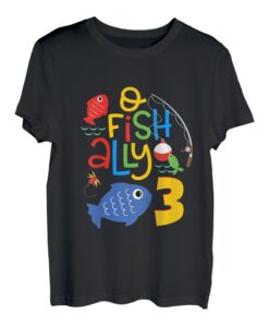 Kinder O-Fish-Ally Drei Geburtstag Dekoration 3 Jahre alt 3. Geburtstag T-Shirt