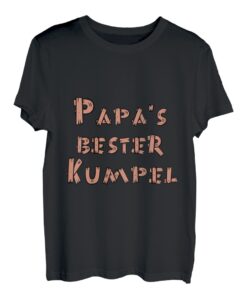 Kinder Papa und Sohn Freunde fürs Leben Vater und Sohn T-Shirt