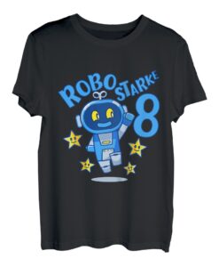 Kinder Roboter Geburtstagsshirt 8 Jahre Junge 8 Geburtstag T-Shirt