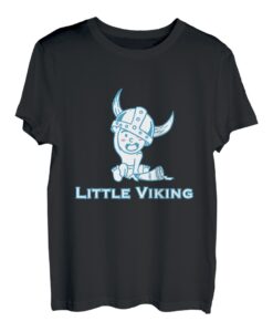 Kinder Wikinger Nordisch Vater Sohn Baby Valhalla Geschenke T-Shirt