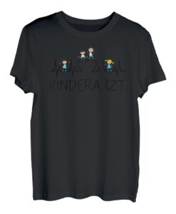Kinderarzt Herzschlag EKG Kinder Herz Geschenk T-Shirt