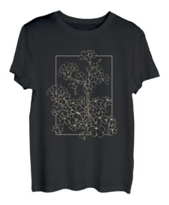 Kleeblatt-Blume, Wildblumen-Holz-Sauerrel mit Blüten T-Shirt