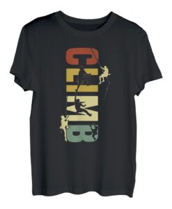 Kletter Liebhaber Boulder Outdoor Bergsteiger T-Shirt
