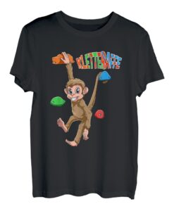 Kletteraffe - Boulder Kletter Geschenk T-Shirt