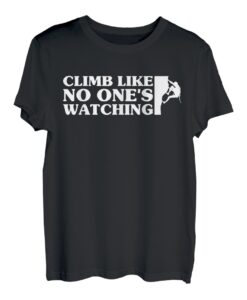 Kletterer Sportklettern Bouldern T-Shirt