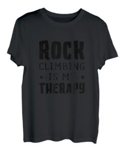 Klettern als Therapie Kletterer Natursport T-Shirt