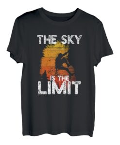 Klettern Der Himmel ist das Limit Bouldern Bergsteigen T-Shirt