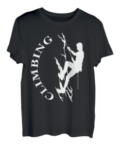 Klettern meine Leidenschaft T-Shirt Bergsteigen Geschenkidee T-Shirt