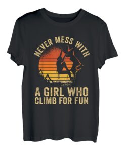 Klettern Shirt für Rock Climber Mountain Climbing T-Shirt