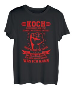 Koch Kochen Küche Küchenchef Chef Chefkoch Köchin Geschenk T-Shirt