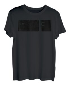 Kopieren Ctrl-C Ctrl-V Vater und Sohn Matching T-Shirt