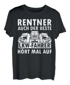 Kraftfahrer Pensionist Fernfahrer Opa LKW-Fahrer Rentner T-Shirt