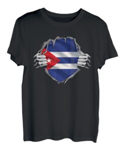 Kuba Roots Flagge Patrioten, Kubanisches Erbe Patriot Day T-Shirt