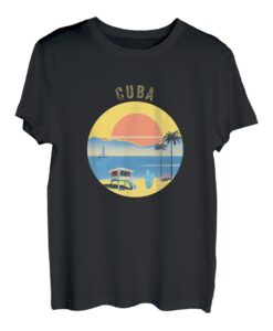 Kuba Souvenir Bekleidung - Retro Vintage Kuba T-Shirt