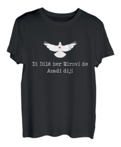 Kurdisch Spruch Design Freiheit ist in jedermanns Herzen T-Shirt