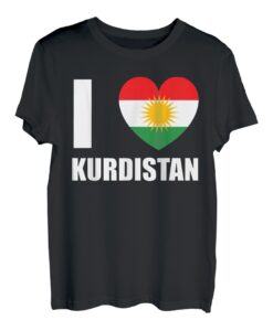 Kurdistan Kurde Kurdische Flagge Türkei Geschenk T-Shirt