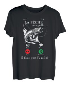 La Angeln nennt mich es must que j'y go angler geschenk T-Shirt