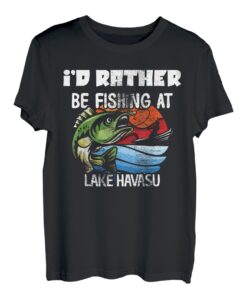 Lake Havasu Lustiges Angeln T-Shirt