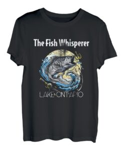 Lake Ontario Lustiges Angeln T-Shirt