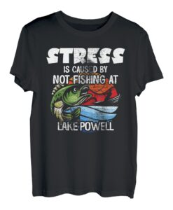 Lake Powell Lustiges Angeln T-Shirt