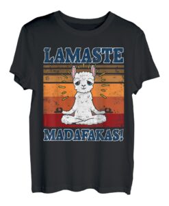 Lamaste Madafakas Shirt Lustiges Lama Shirt Vintage Lama T-Shirt