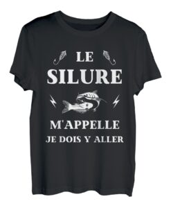 le wild nennt mich humour fishing silure mann frau lustig T-Shirt