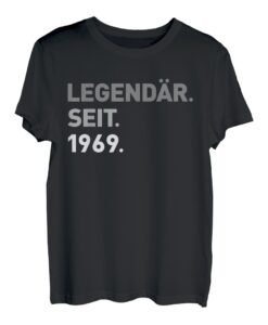 Legendär Seit 1969 Vintage 54 Jahre 54. Geburtstag Frau Mann T-Shirt