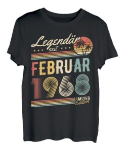 Legendär Seit Februar 1968 Geburtstag T-Shirt